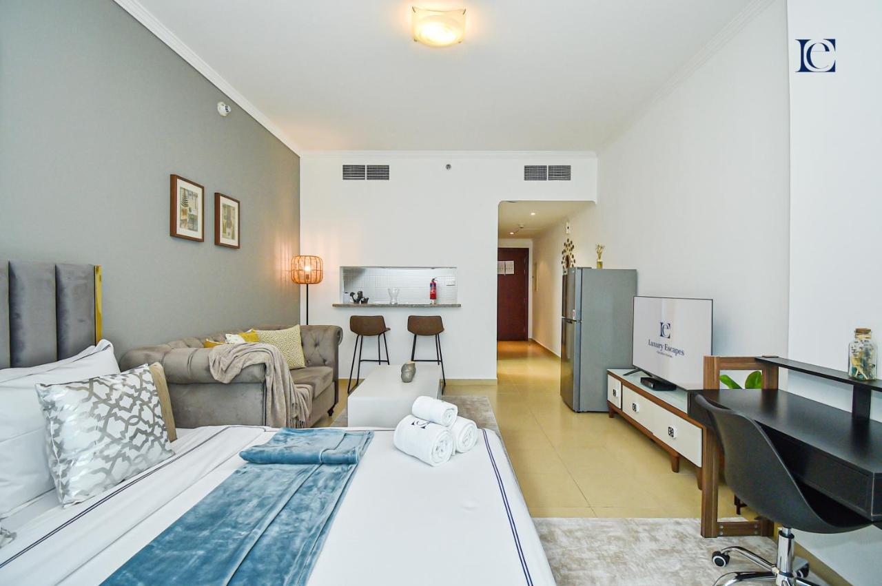 Luxury Escapes - Modern Studio Near Metro In X1 Tower Jlt Dubai Exterior foto
